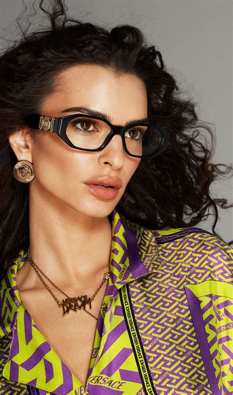 Women's Versace Eyeglasses .